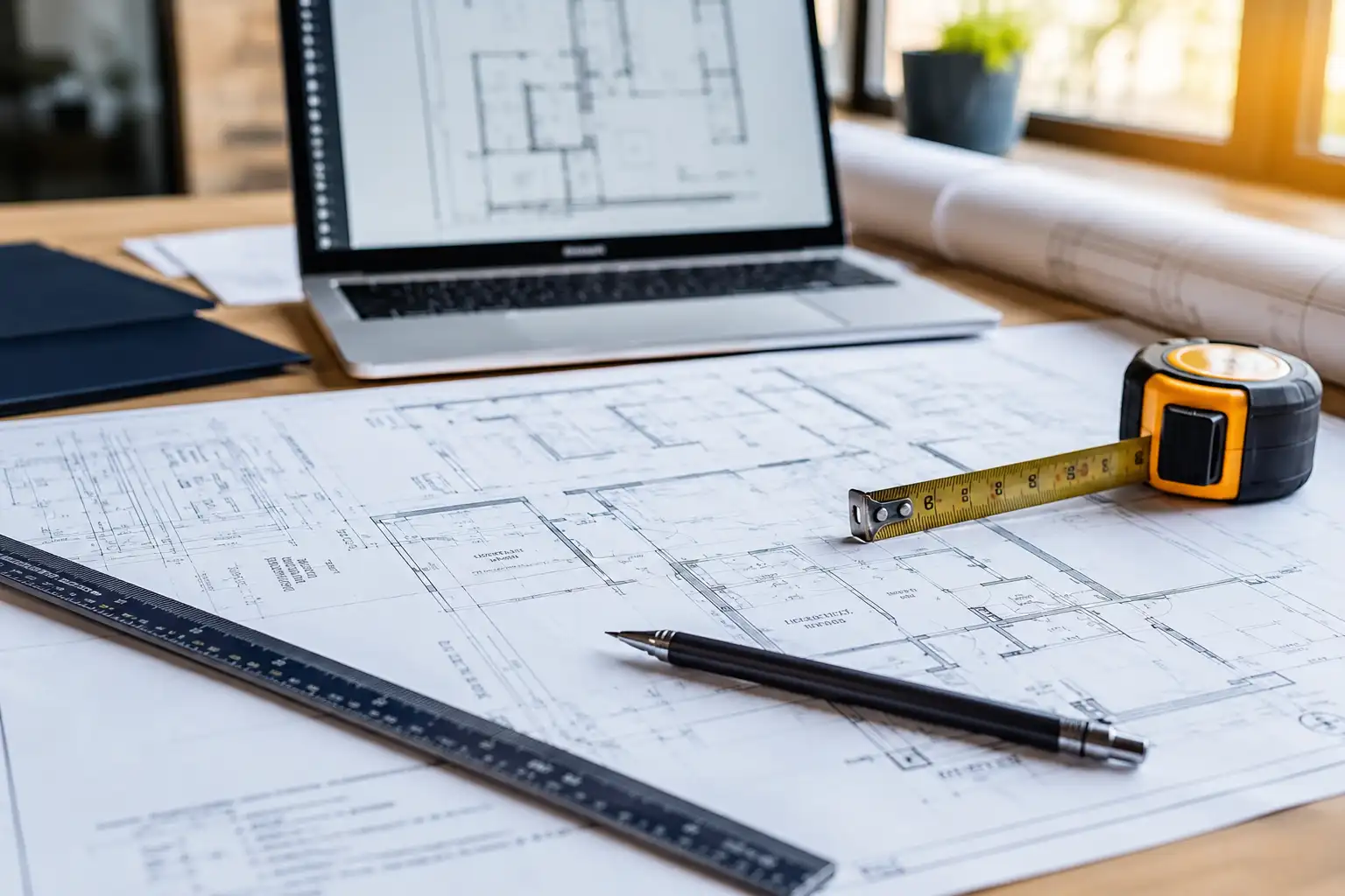 Planos y documentación técnica de un proyecto de actividad para licencia en Madrid