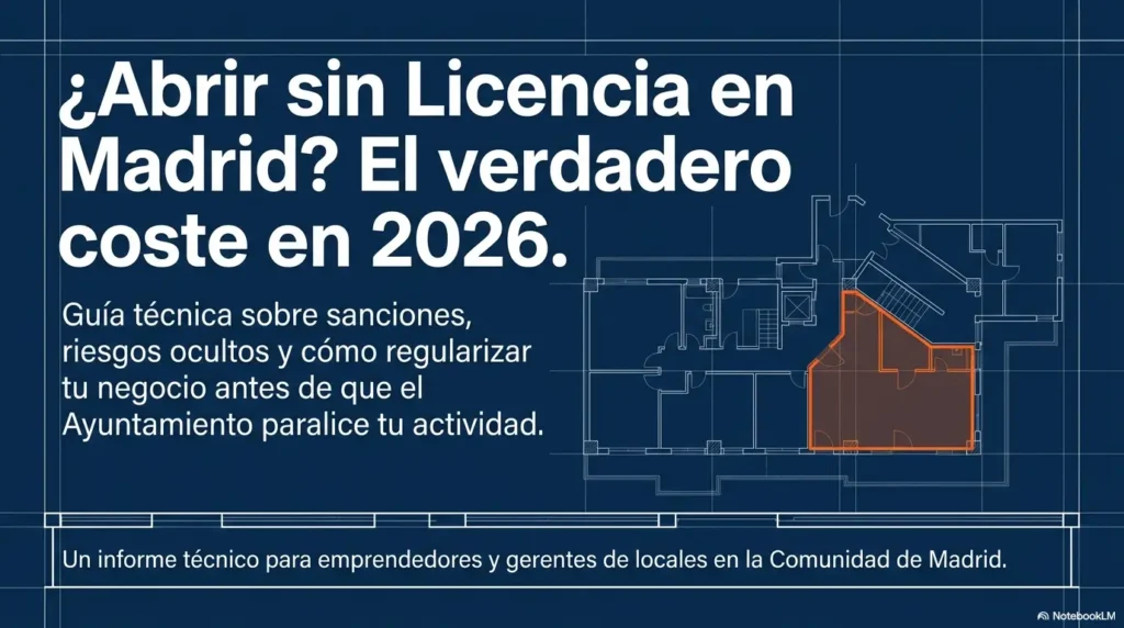¿Qué Pasa si Abro un Negocio sin Licencia de Actividad en Madrid? Multas y Consecuencias en 2026​