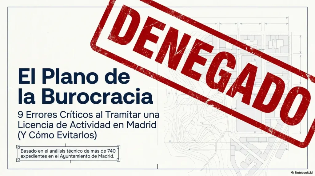 errores comunes al solicitar la licencia de actividad